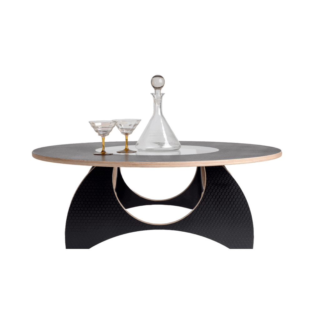 Wooden Round Table - Image 2