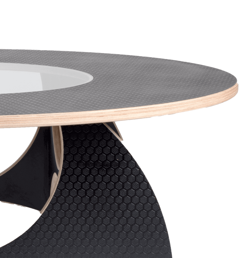 Wooden Round Table - Image 3