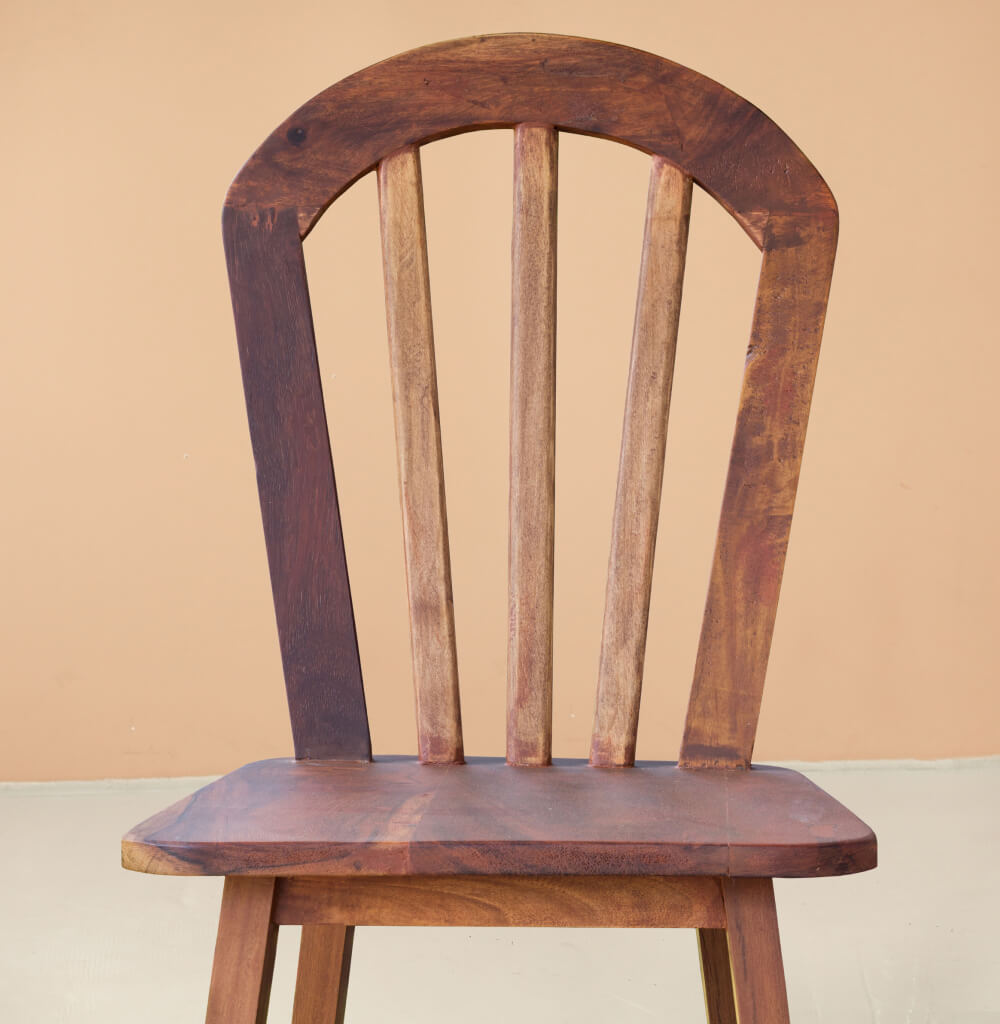 Handmade Wooden Chair - Image 3