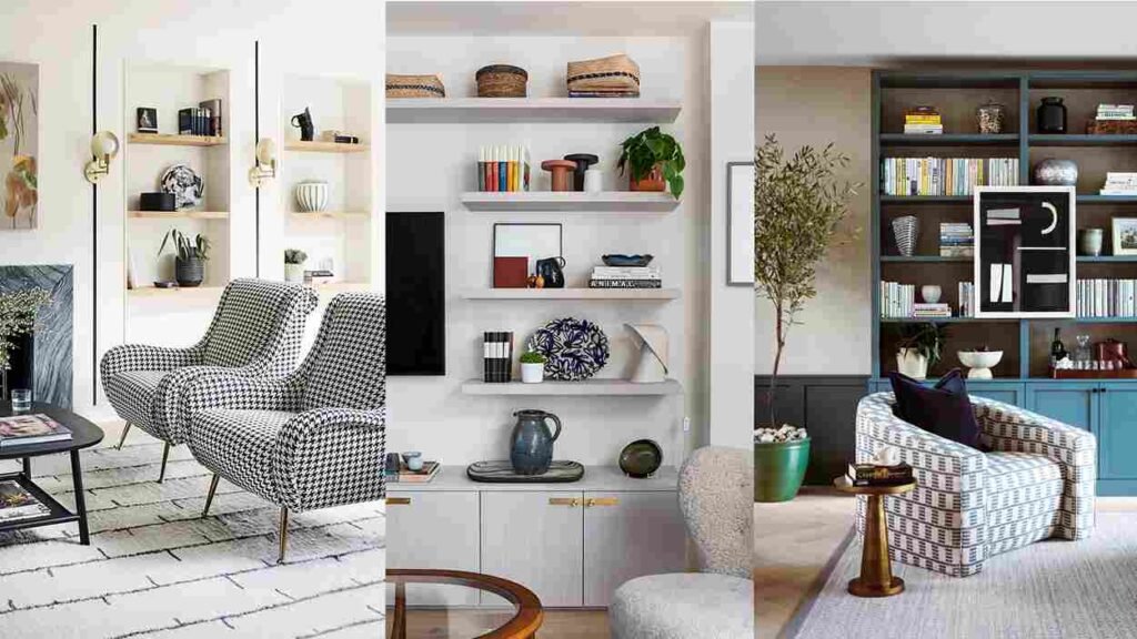 TUSCANY WOOD & METAL DISPLAY UNIT