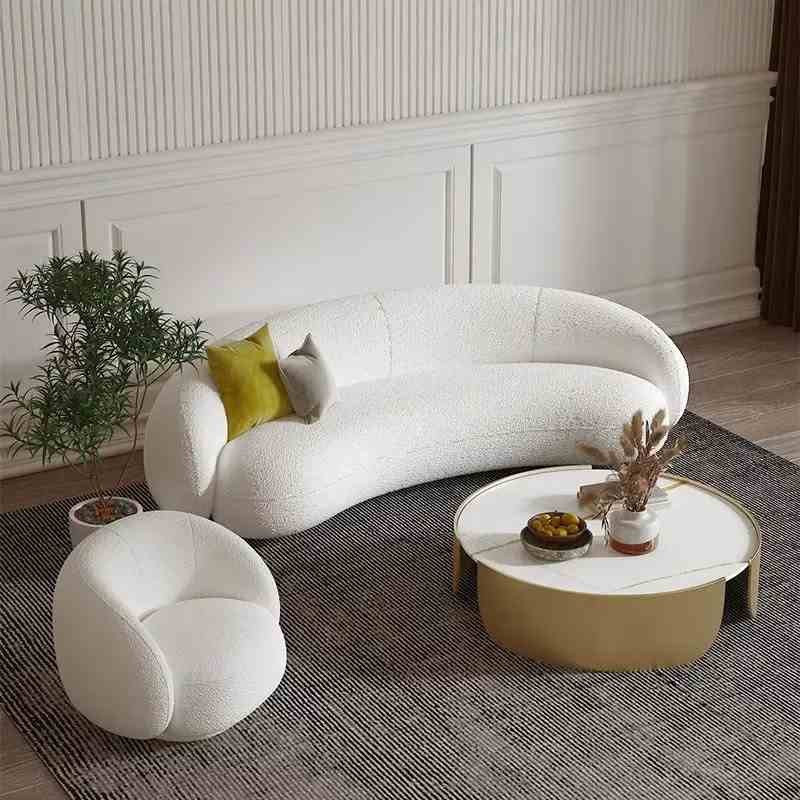 RENZO LUXE CURVED SOFA