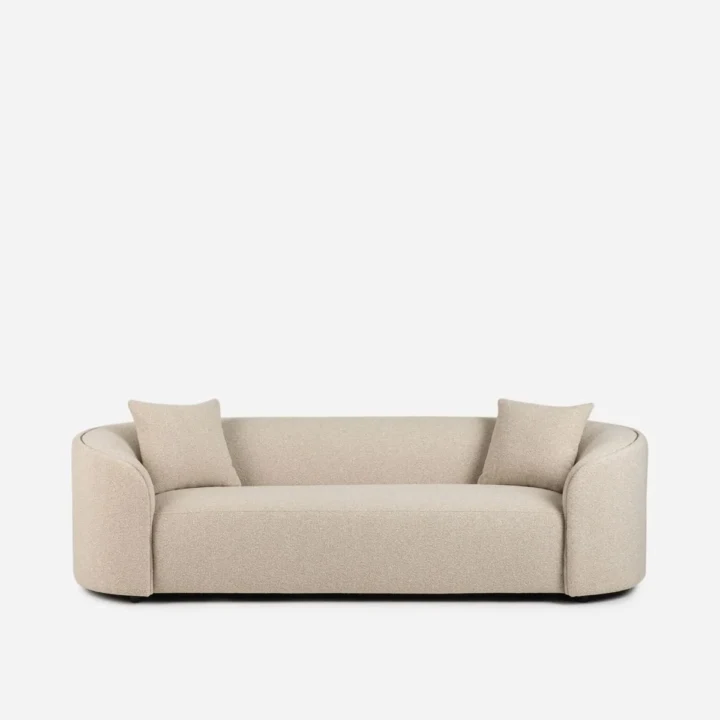 Asante 3 Seater Couch Cloud Natural