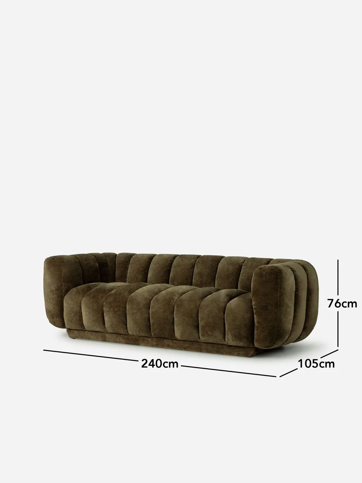 3 Seater Couch Velore - Image 2