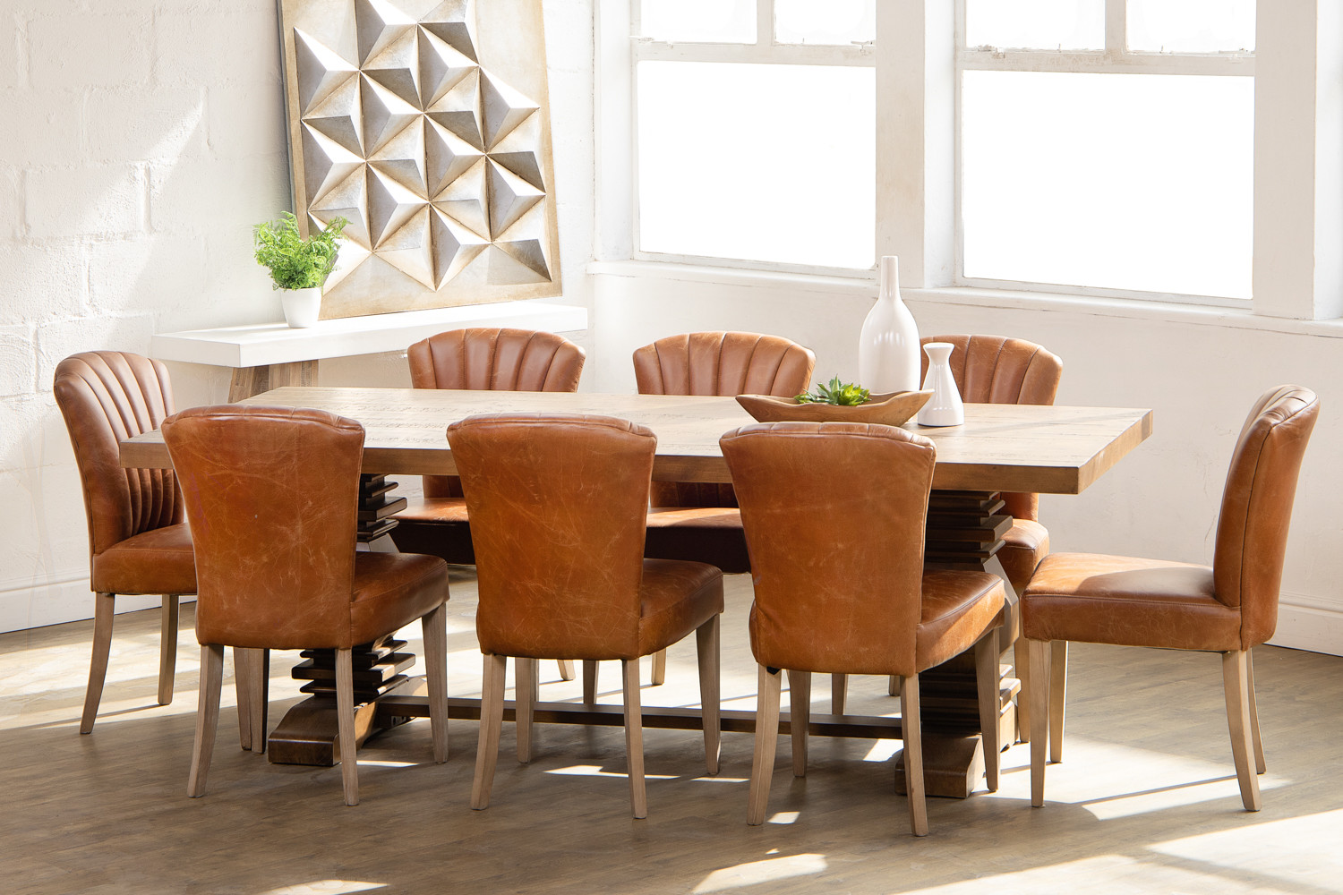 Arielle Leather Dining Chair