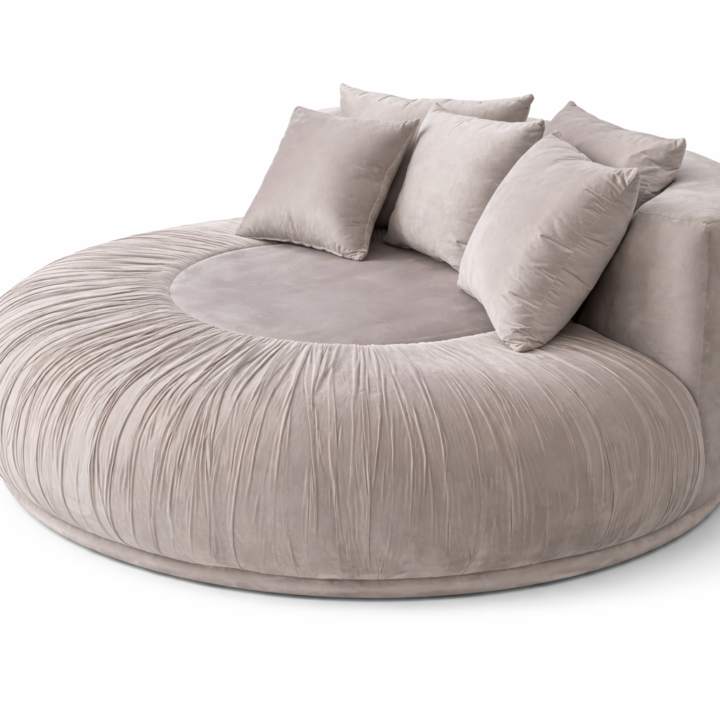 SANDY PLEATED LAZY DAYBED