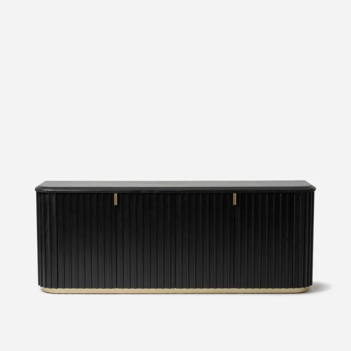 Erin Sideboard Ebony 210cm